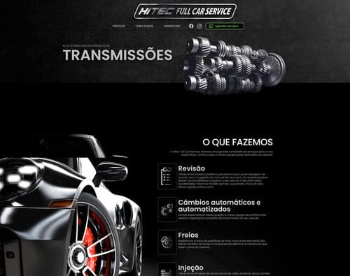 site hitec em Londrina Landing Pages