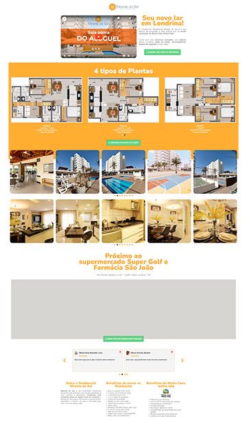 mirante-do-sol landing Page