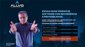 Allvo Aceleradora LandingPage